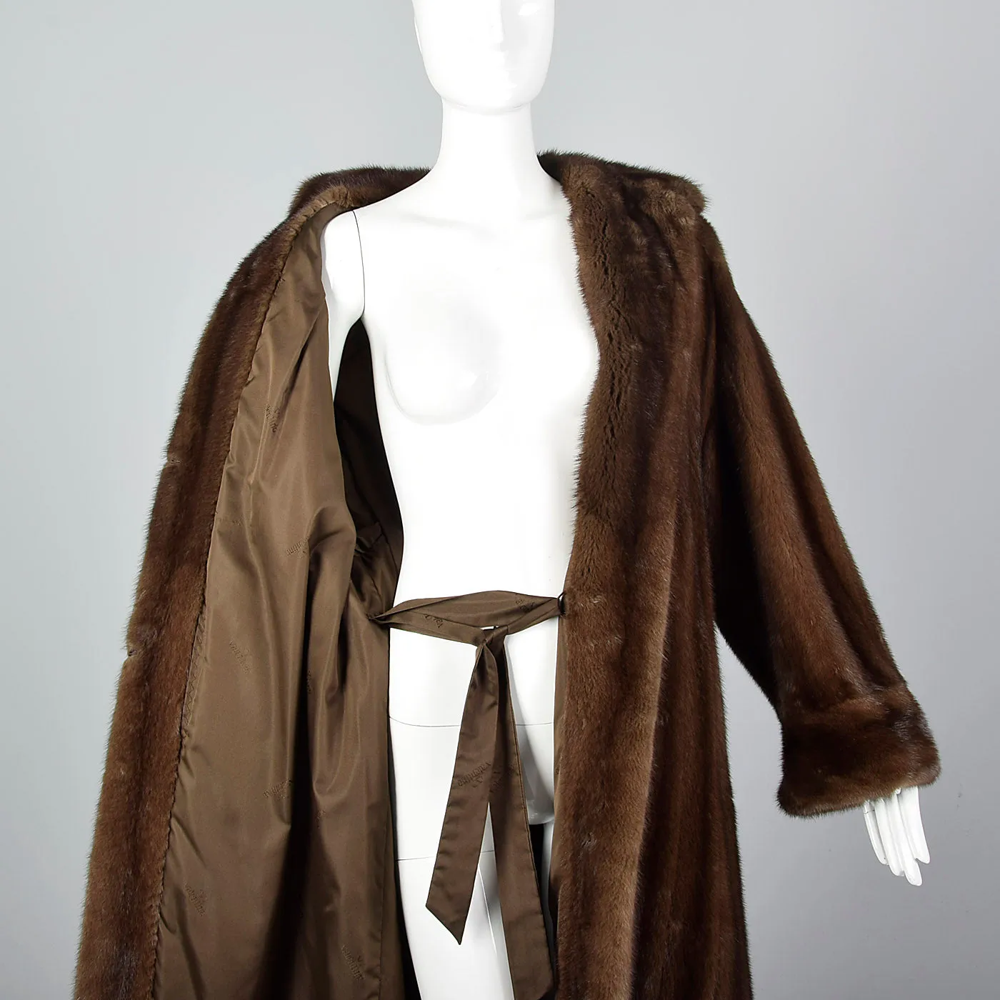 1990s Valentino Alixandre Furs Lunaraine Mink Coat