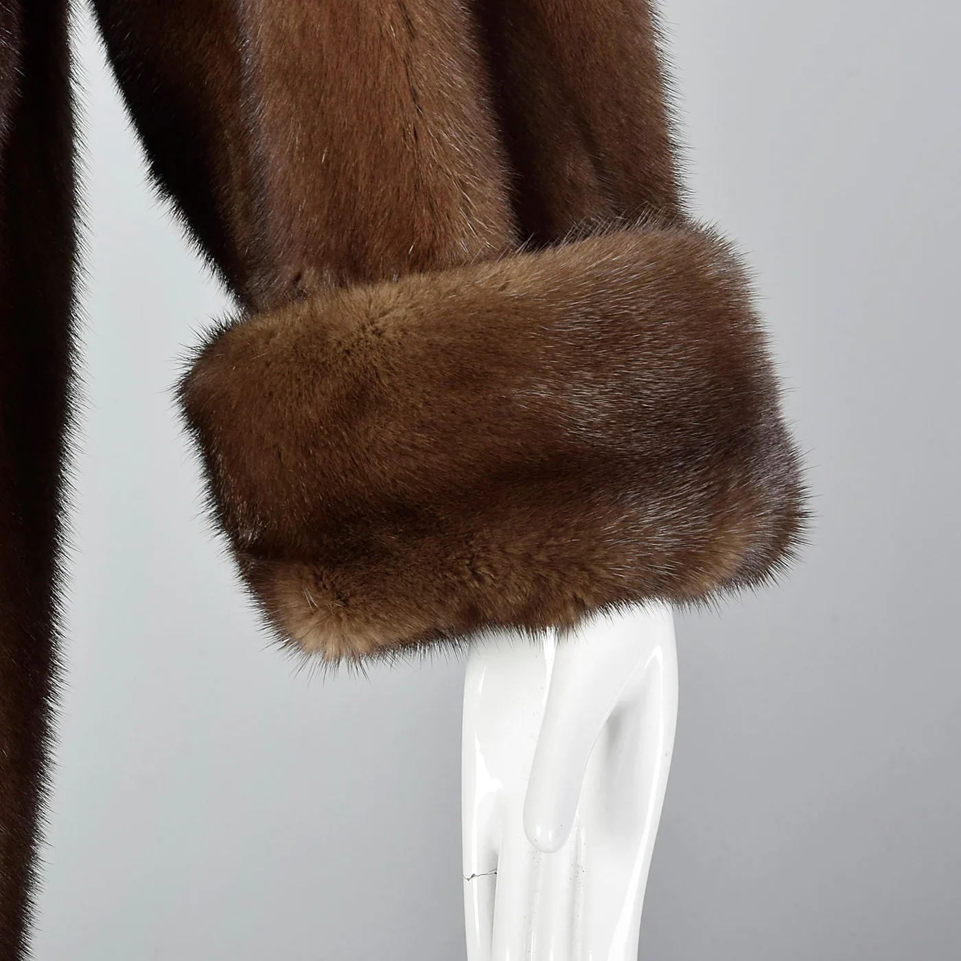 1990s Valentino Alixandre Furs Lunaraine Mink Coat