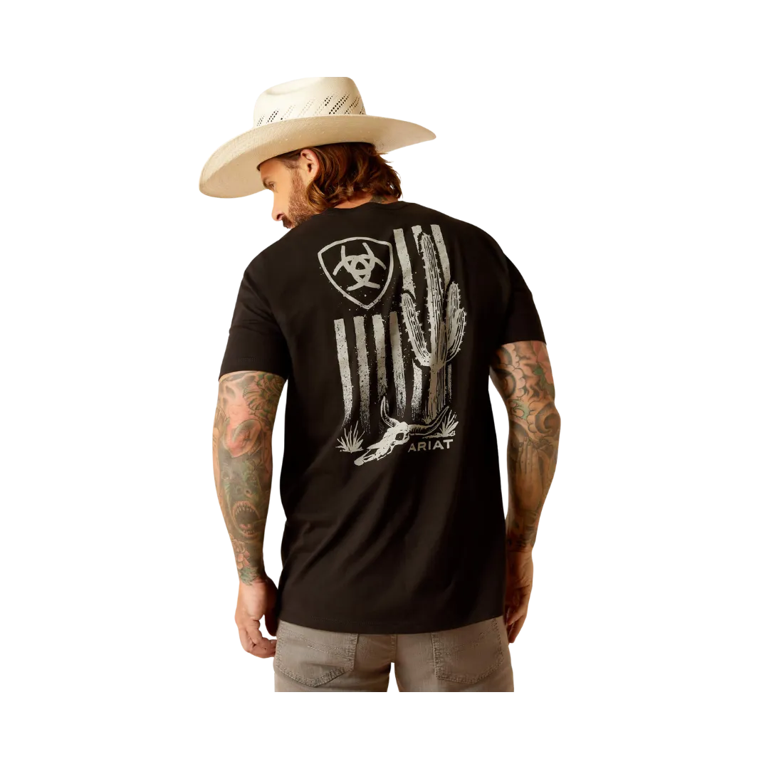 Ariat Men's Cactus Flag T-Shirt