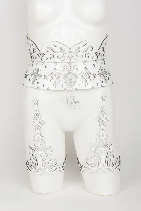 Bianco Waist Belt Garter