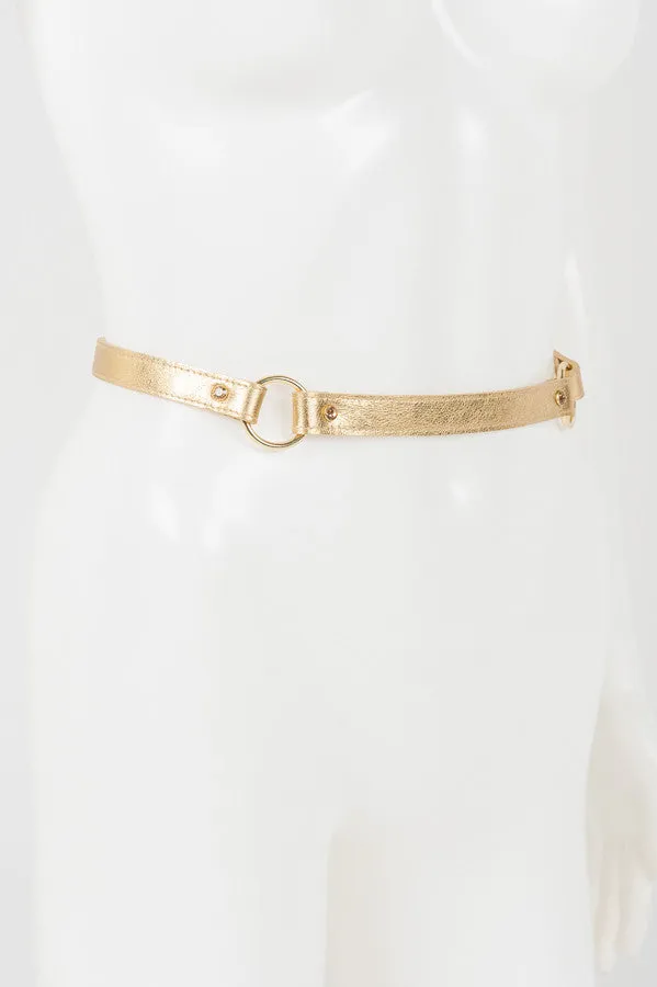 Champagne Garter Belt
