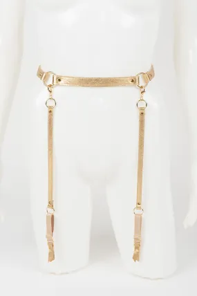 Champagne Garter Belt