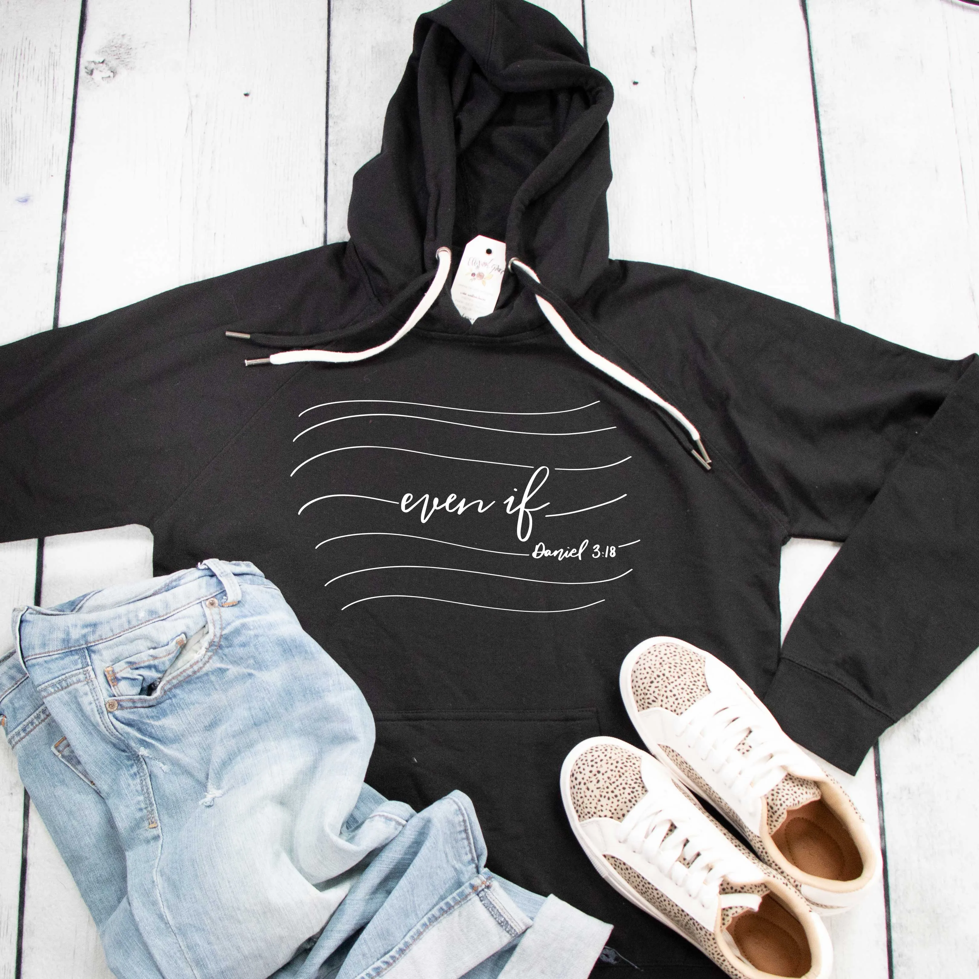 Even If Lightweight Terry Hoodie