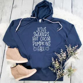 Fall Things Lightweight Terry Hoodie