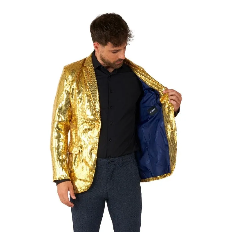 Gold Sequins Suitmeister Mens Blazer