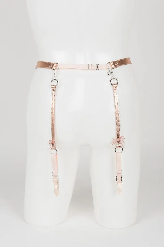Lolita Silver Garter Belt
