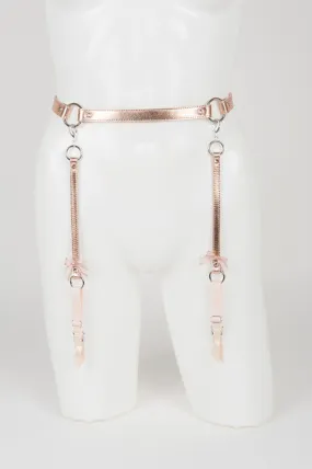 Lolita Silver Garter Belt