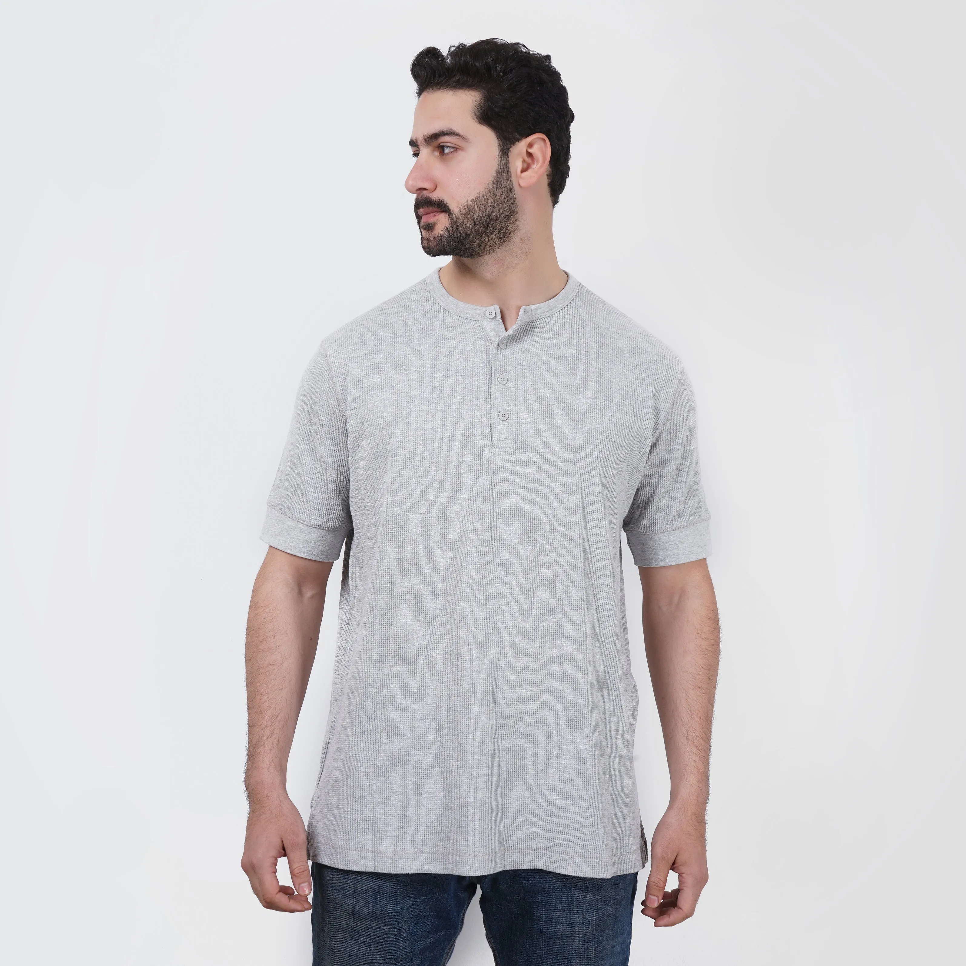 Mango Henley t-shirt (Oversized Fit)