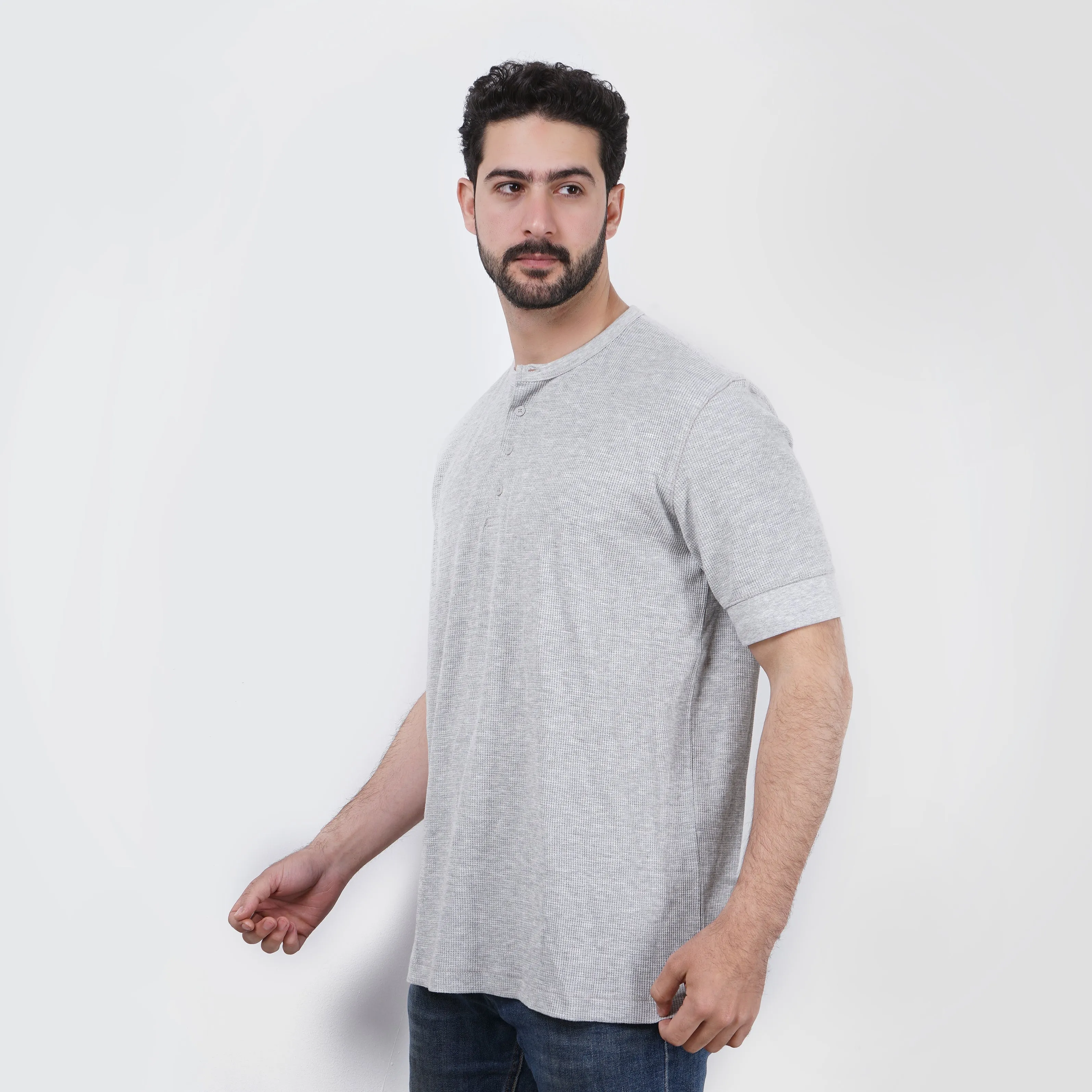 Mango Henley t-shirt (Oversized Fit)