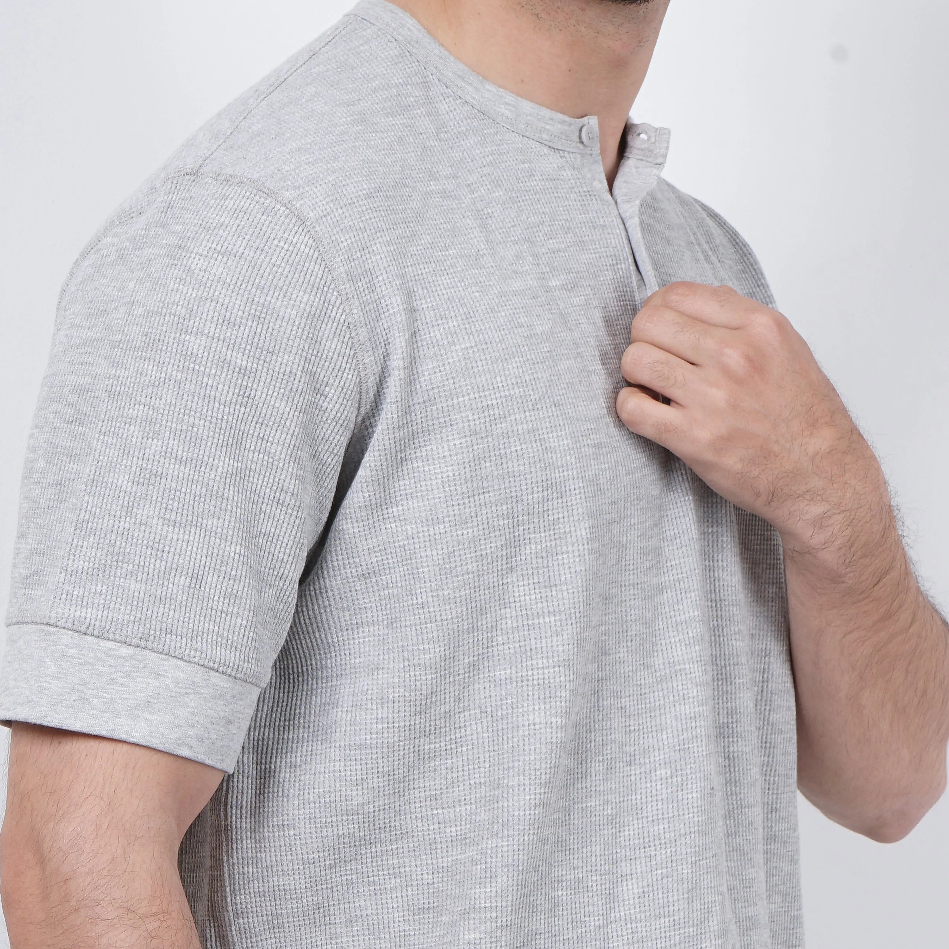 Mango Henley t-shirt (Oversized Fit)