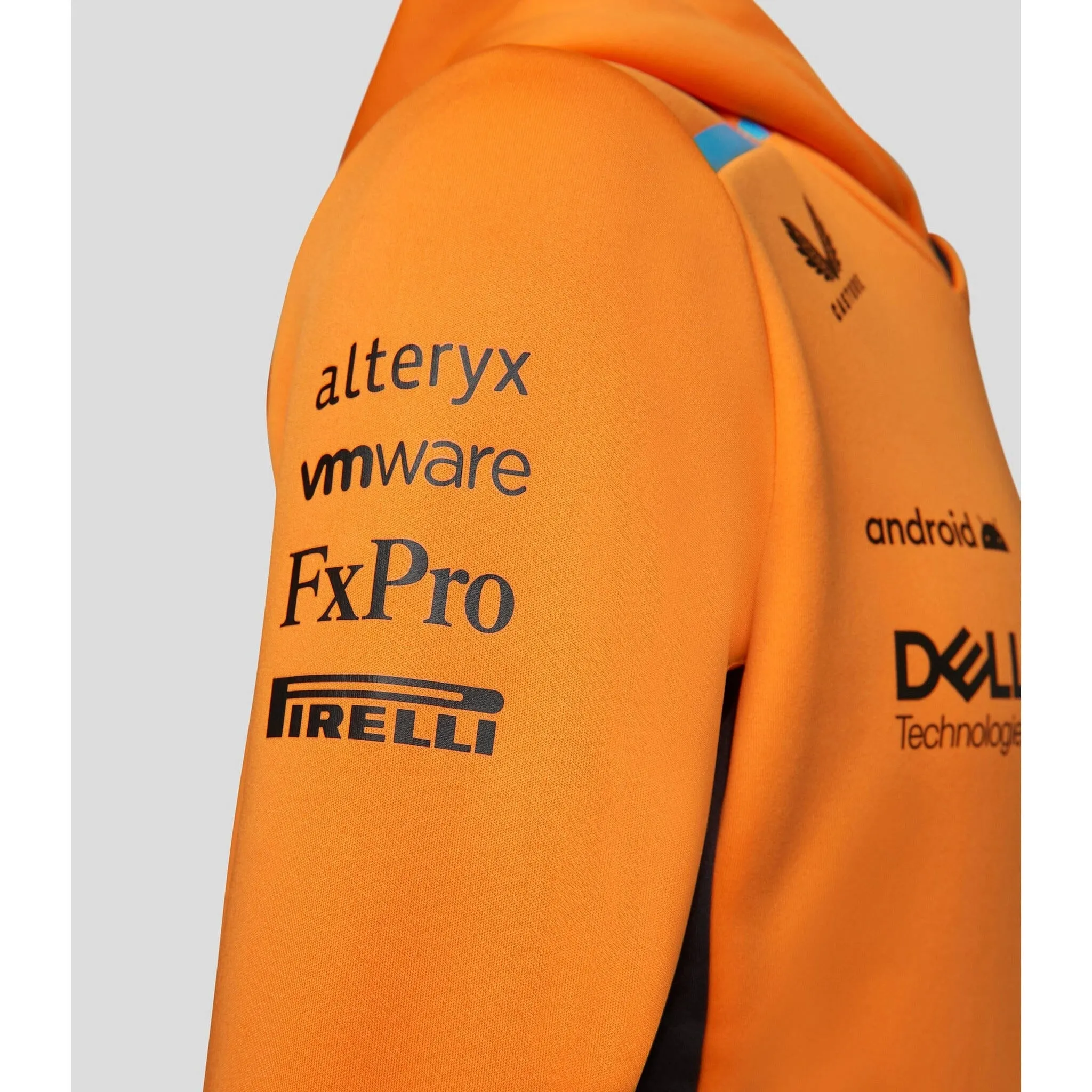 McLaren F1 Kids 2023 Team Hooded Sweatshirt- Youth Papaya
