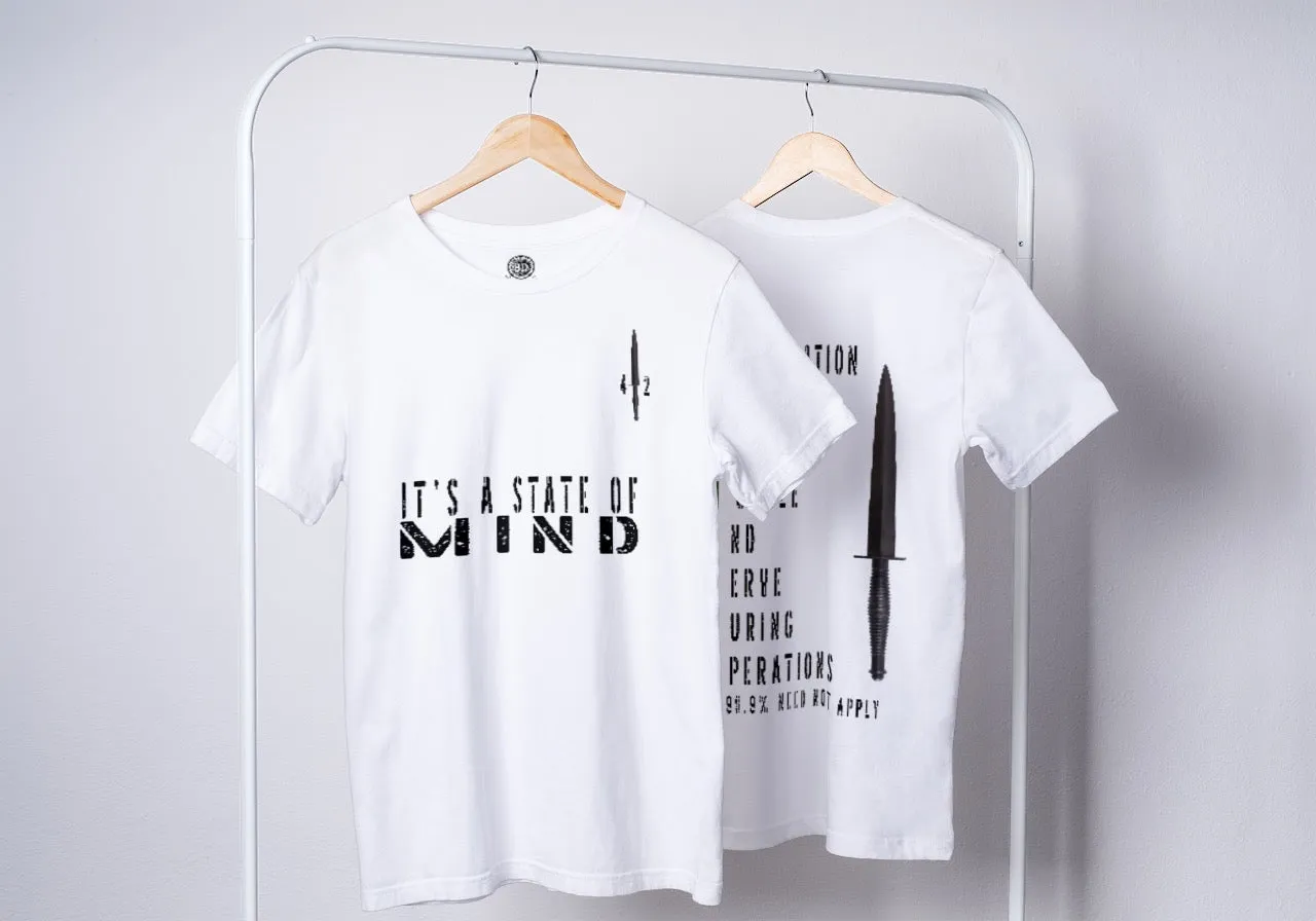 Military Commando T-Shirt | Commando Dagger Design | State of Mind Apparel Designed by BD Clothing
