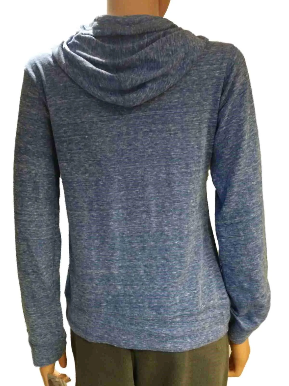 New York Islanders SAAG Women Blue Lightweight Pullover Hoodie Sweatshirt