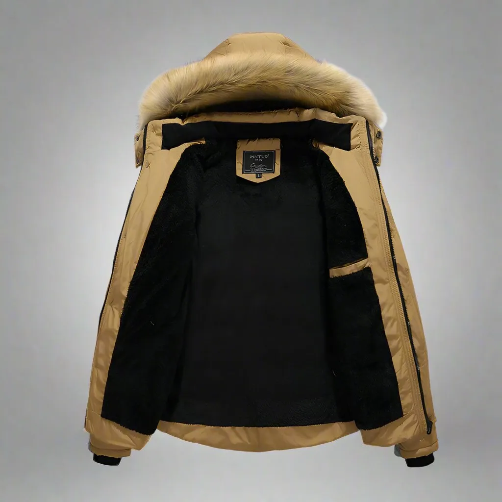 OMNI™ Men's Hooded Winter Fur Coat