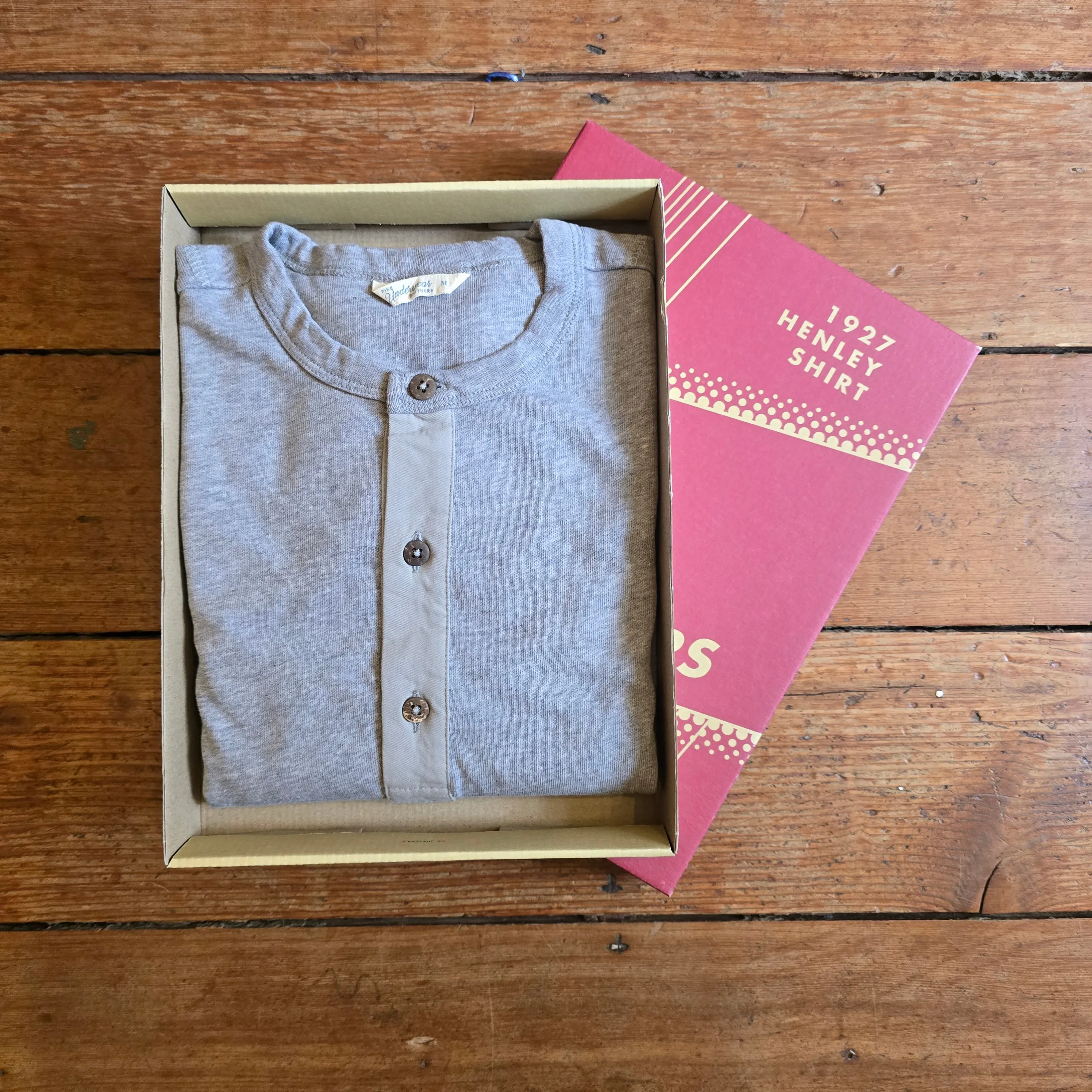 PIKE BROTHERS - 1927 Henley - Light Grey