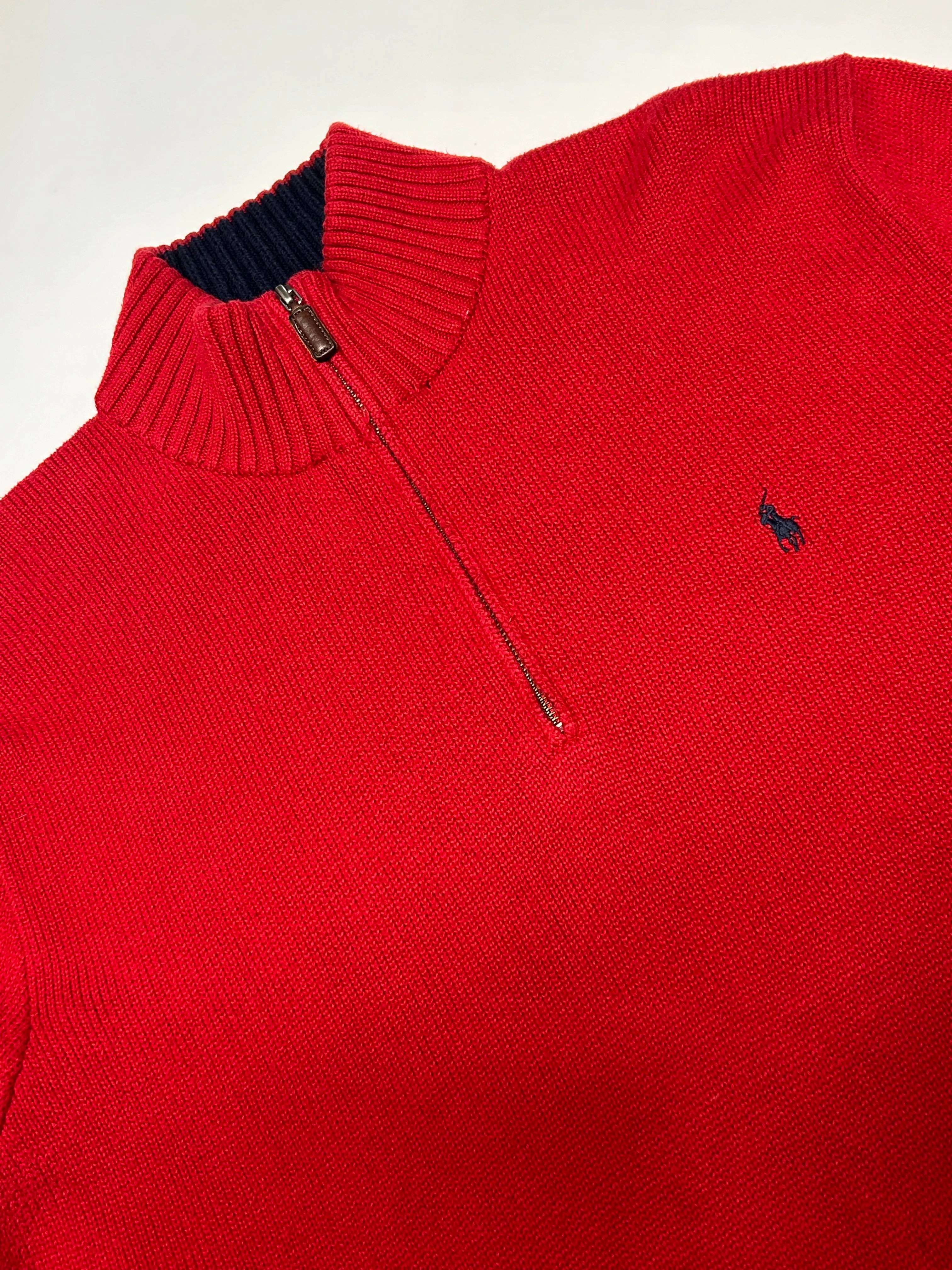 Ralph Lauren quarter zip knit (XL)