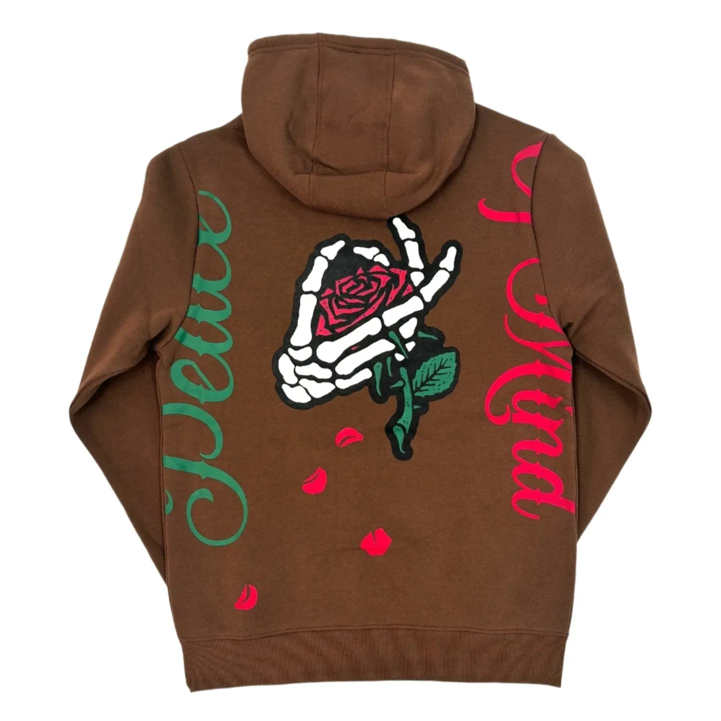 REBEL MINDS Peace of Mind Graphic Zip-up Hoodie