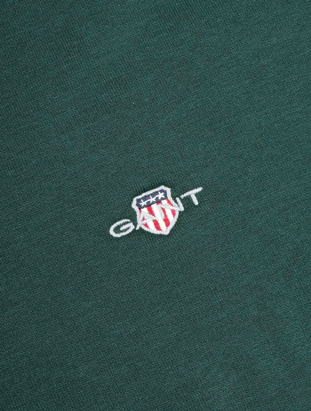 Regular Shield Hoodie Tartan Green