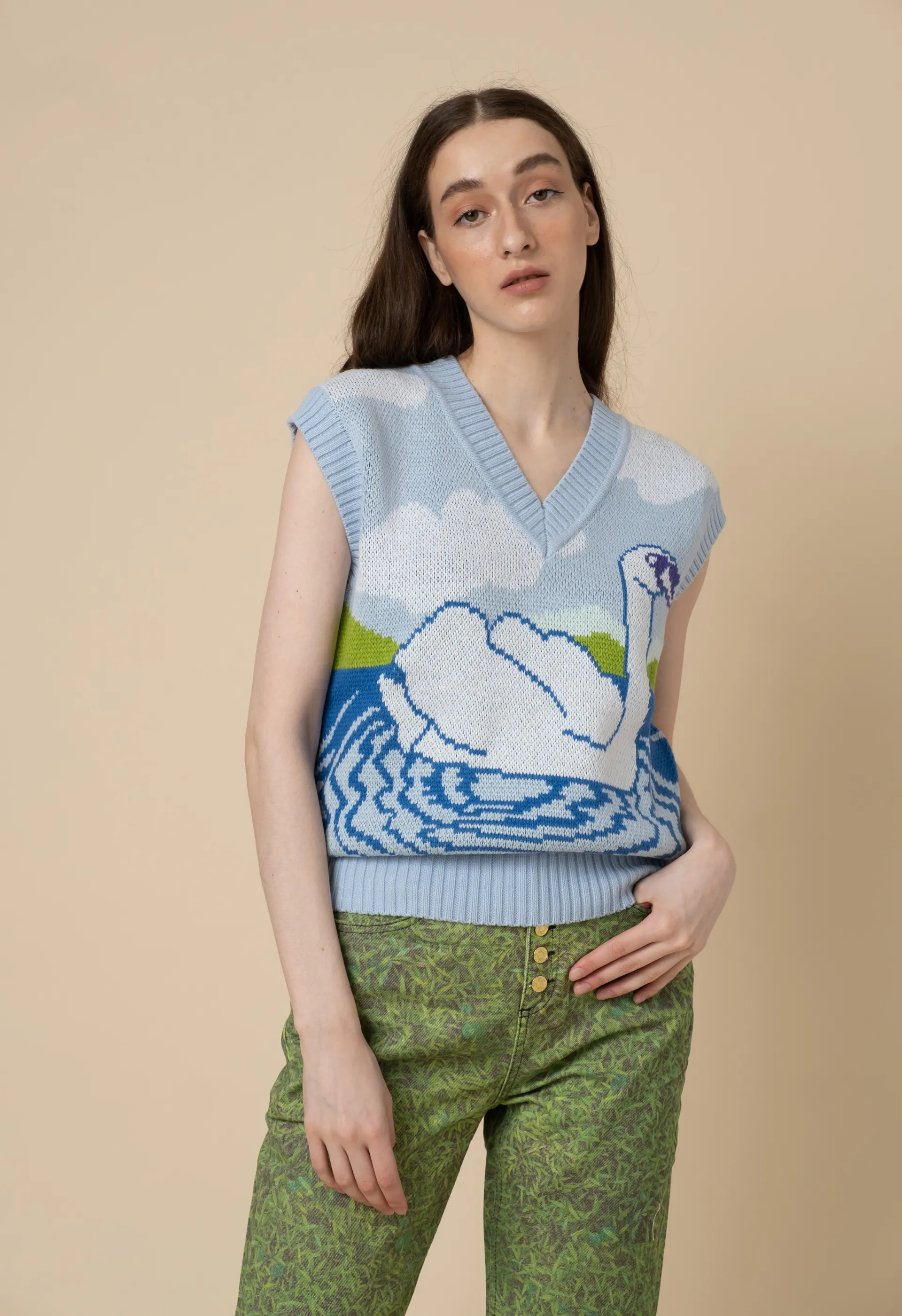 Ride A White Swan Vest
