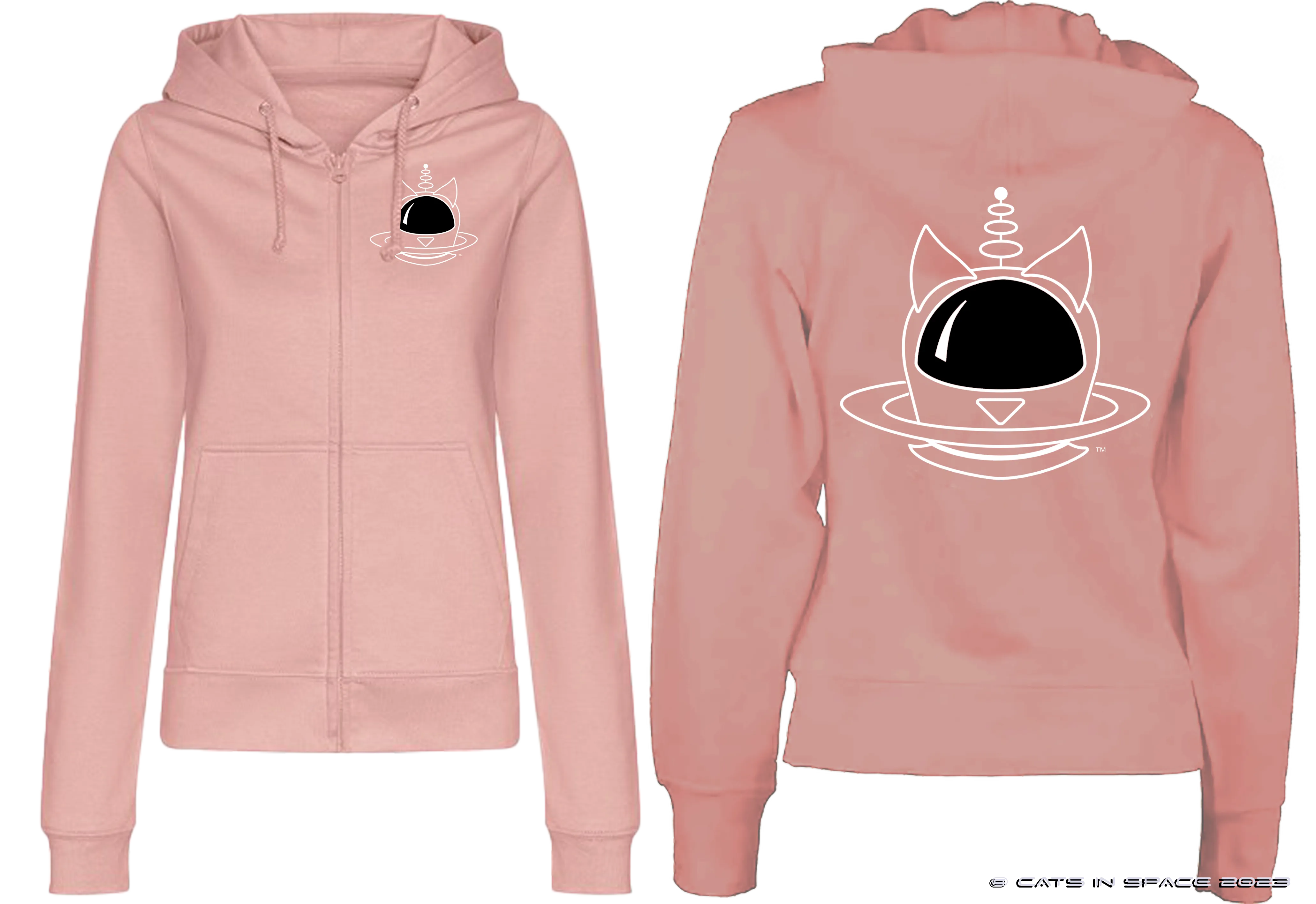 Supercharged CATS in SPACE 'ZOODIE' Women's Fit