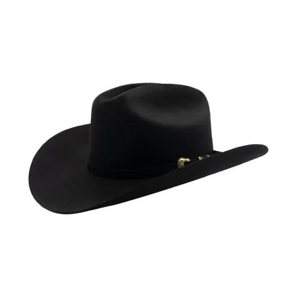 Tombstone 50X Beaver Fur Felt Cowboy Hat Sinaloa Black TOM-2502