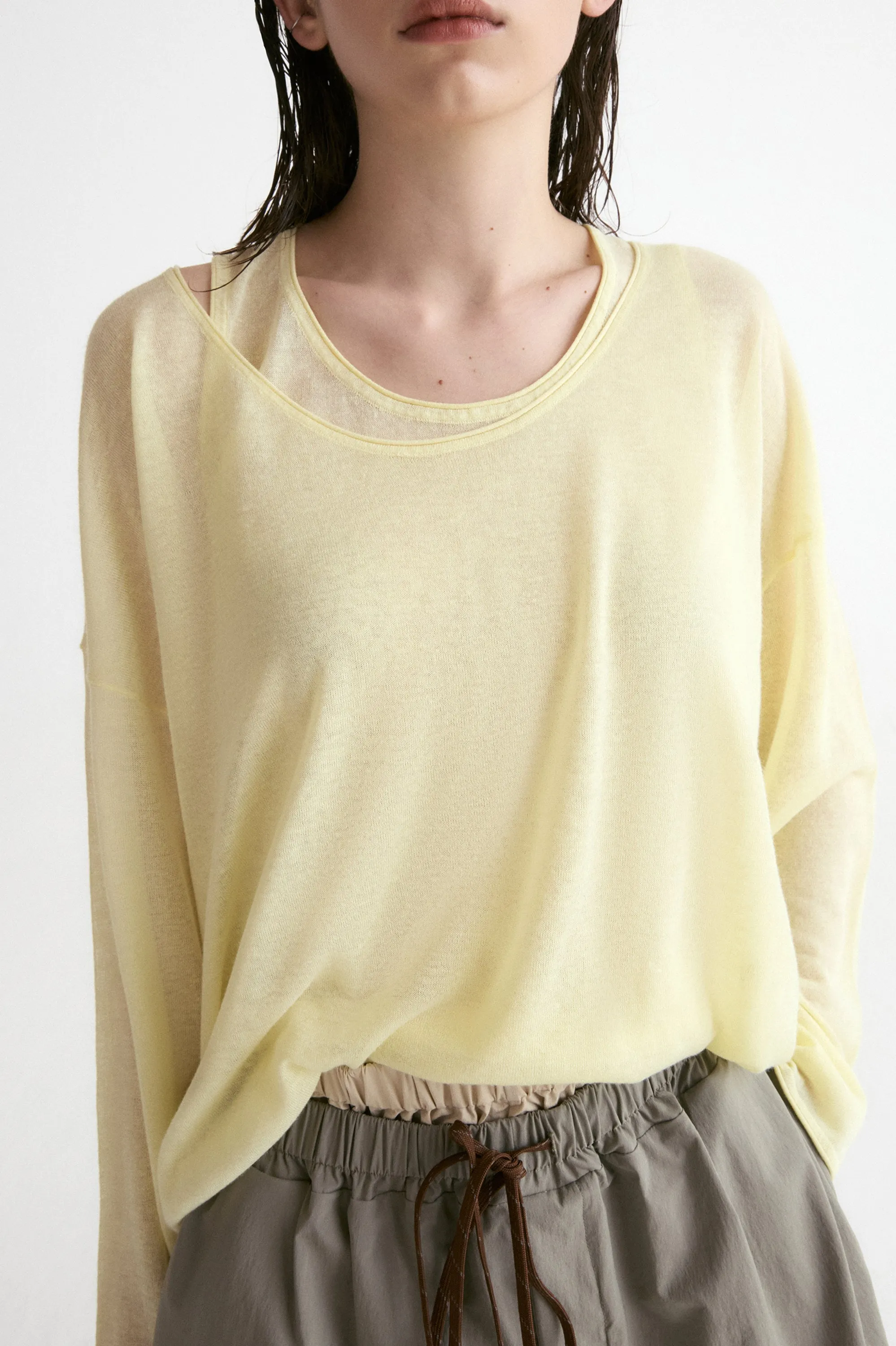 Two-piece Sweater-Butter