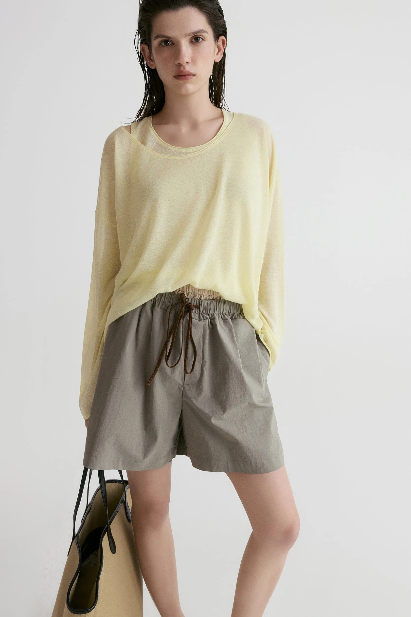 Two-piece Sweater-Butter