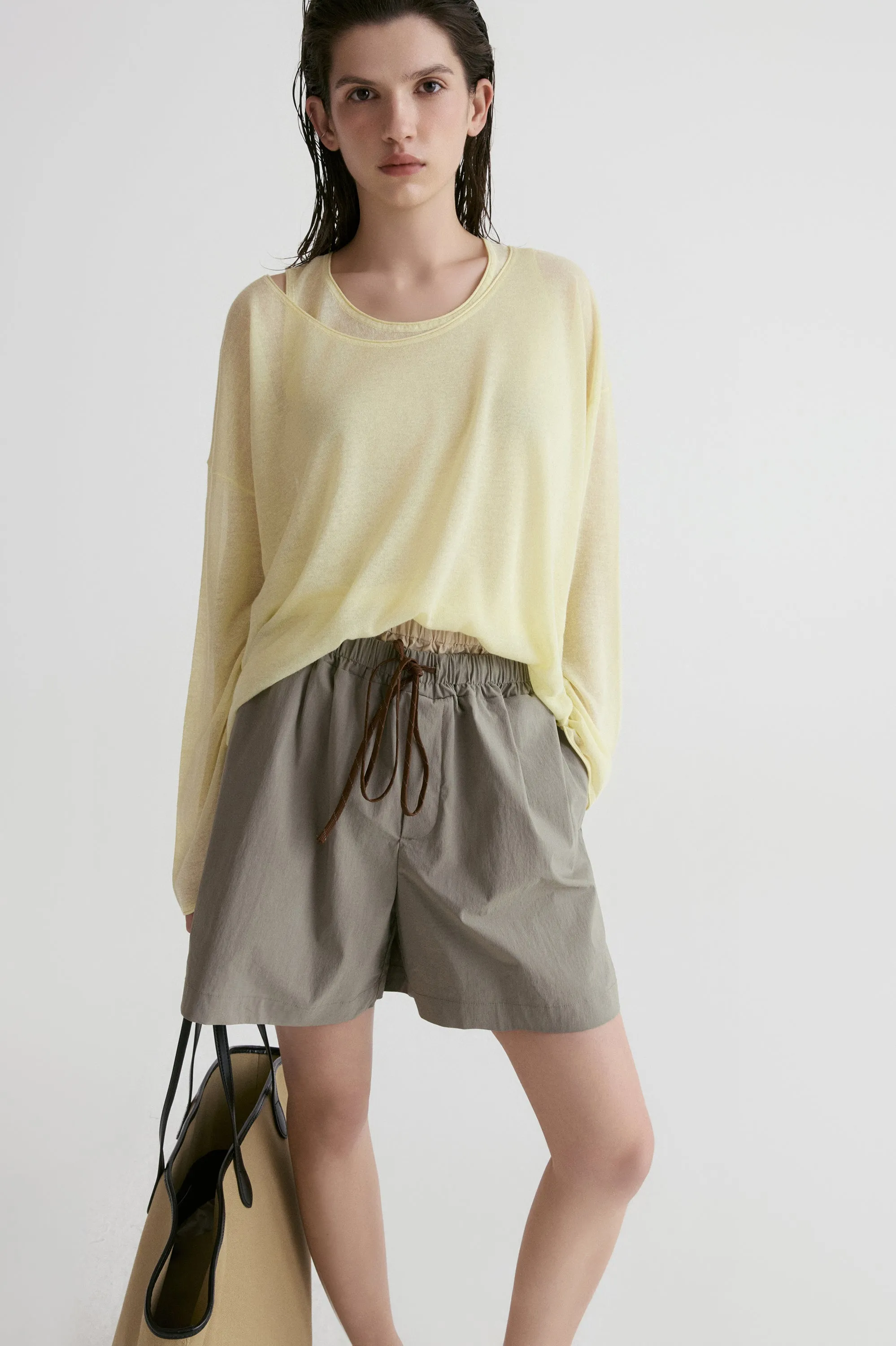 Two-piece Sweater-Butter