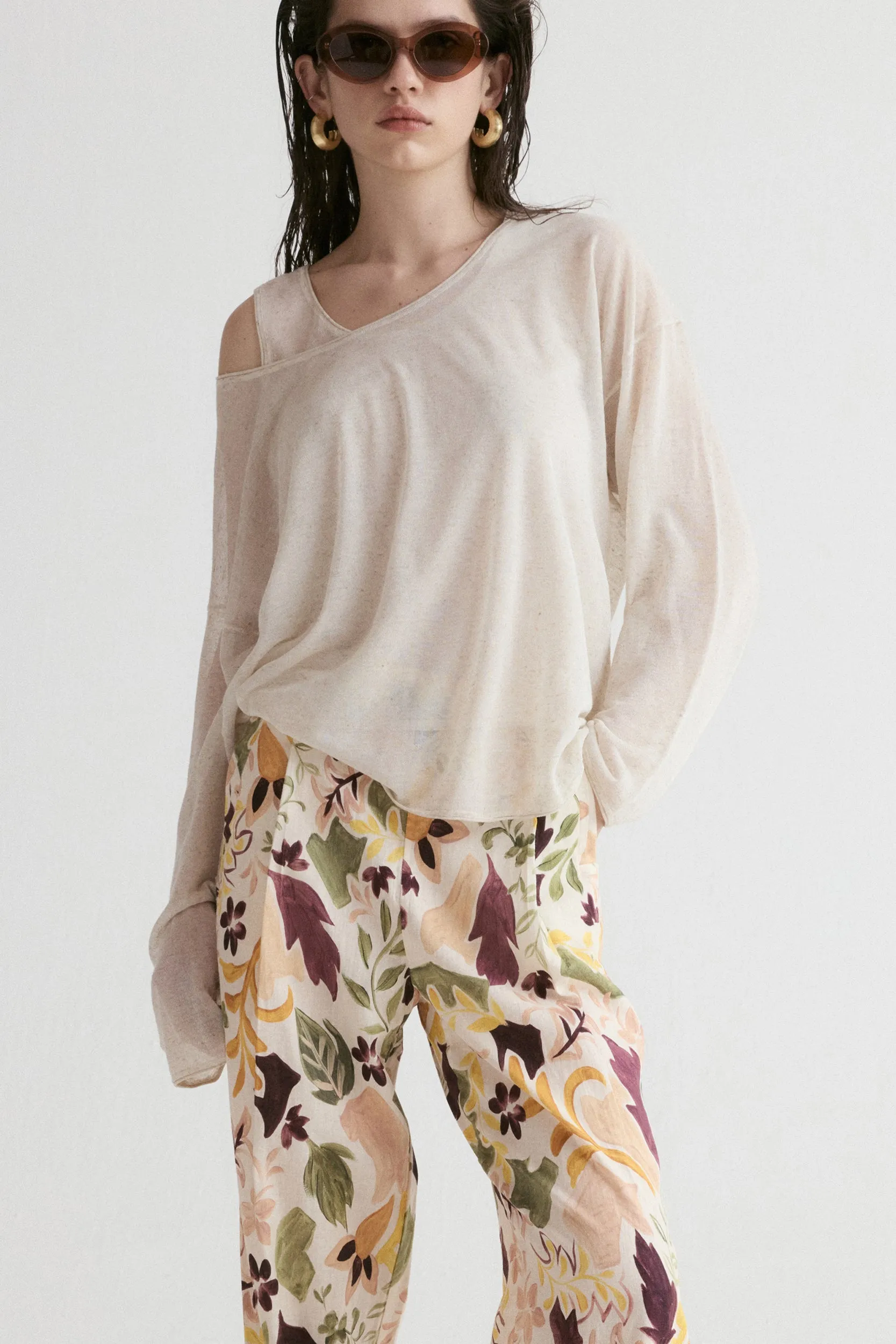 Two-piece Sweater-Linen