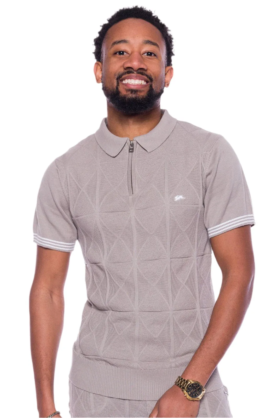 Uriah | Sweater Knit Polo