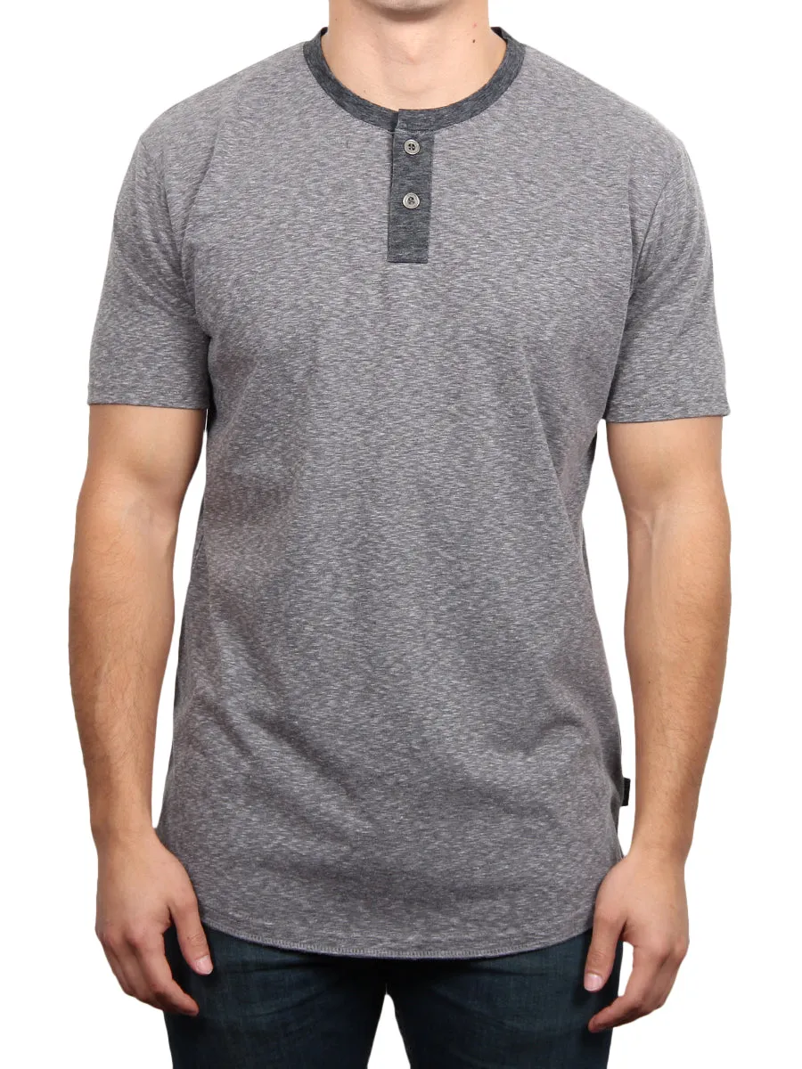 W2452-0001 CHARLIE SHORT SLEEVE HENLEY SHIRT